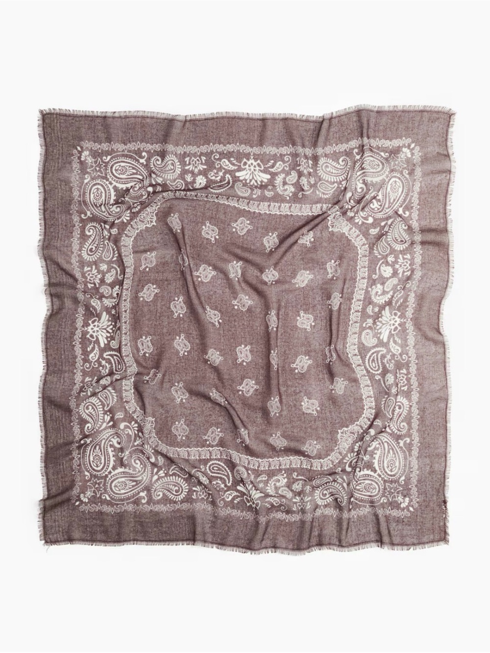 ISO H&M Patterned Scarf - Brown or Blue